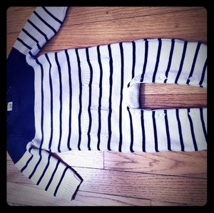 Gap knit romper